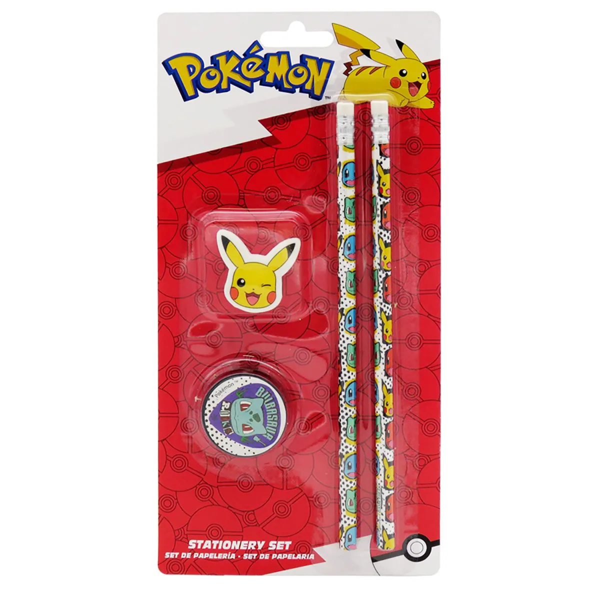 Σετ Γραφικής Ύλης Pokemon 4τεμ.