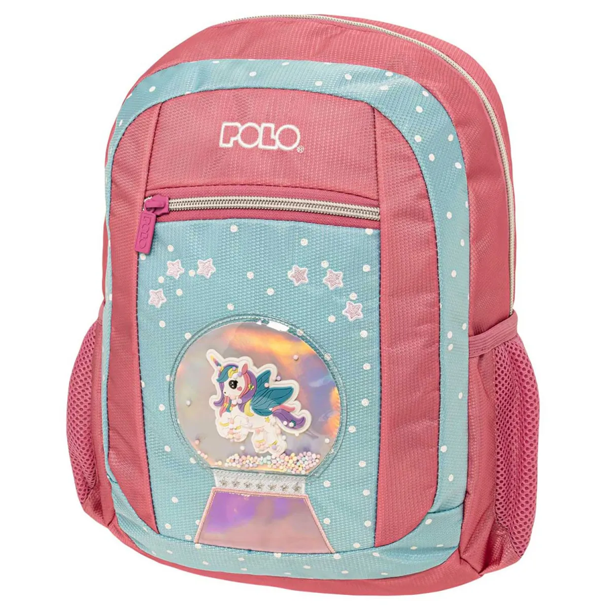 Polo Τσάντα Πλάτης Νηπιαγωγείου Minimo Snowball Unicorn