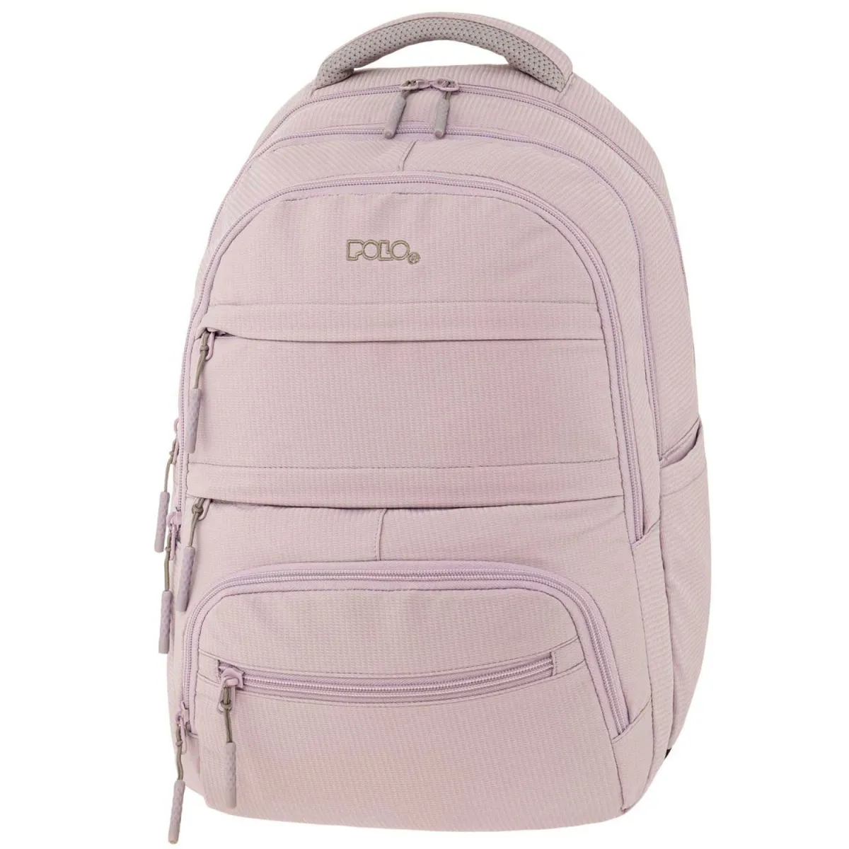Polo Τσάντα Πλάτης Multi Pocket Λιλά