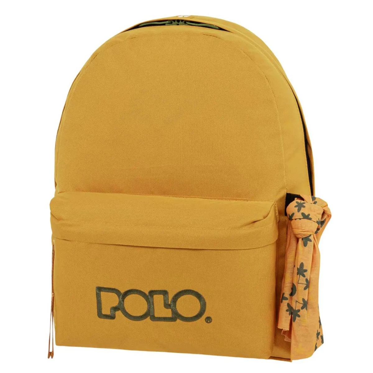 Polo Τσάντα Πλάτης Original Scarf Μουσταρδί-Χακί