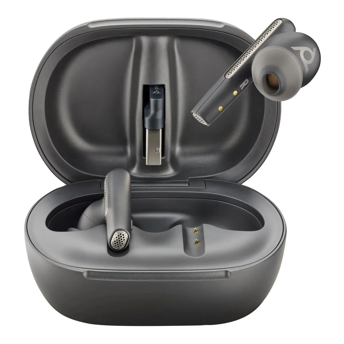 Poly Earbuds Voyager Free 60+ UC CarbonB