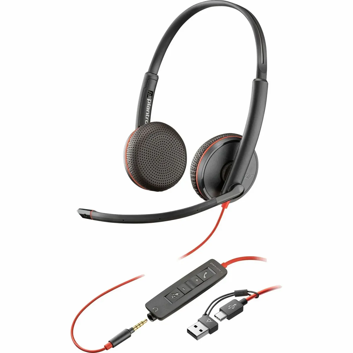 Poly Headset Blackwire 3225 Stereo USB-C