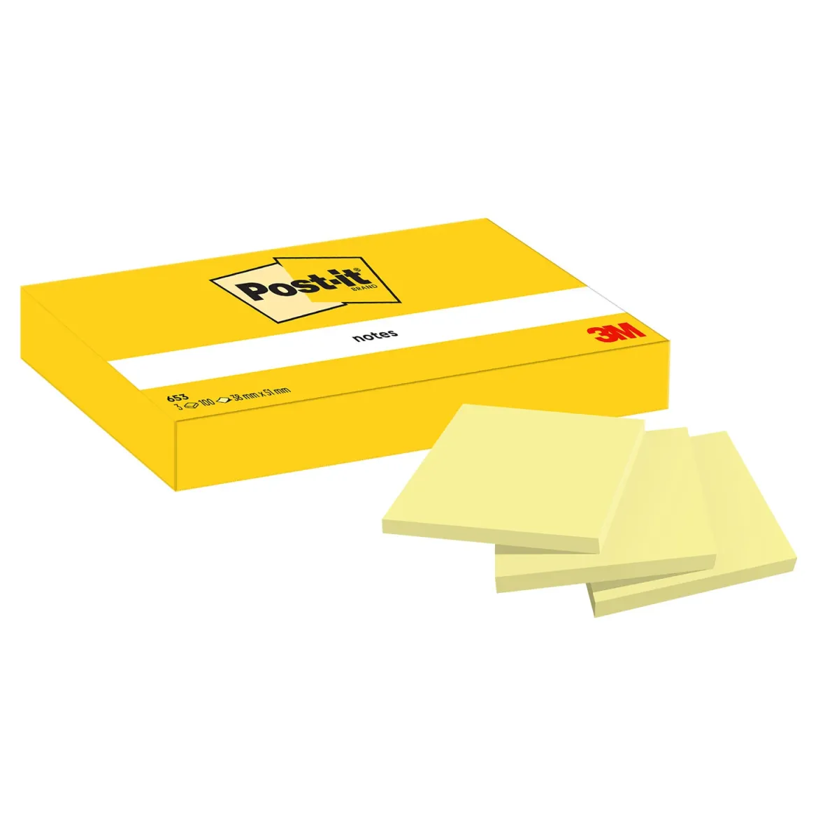 Post-it Αυτοκόλλητα Χαρτάκια 660 38x51mm 300φύλλα
