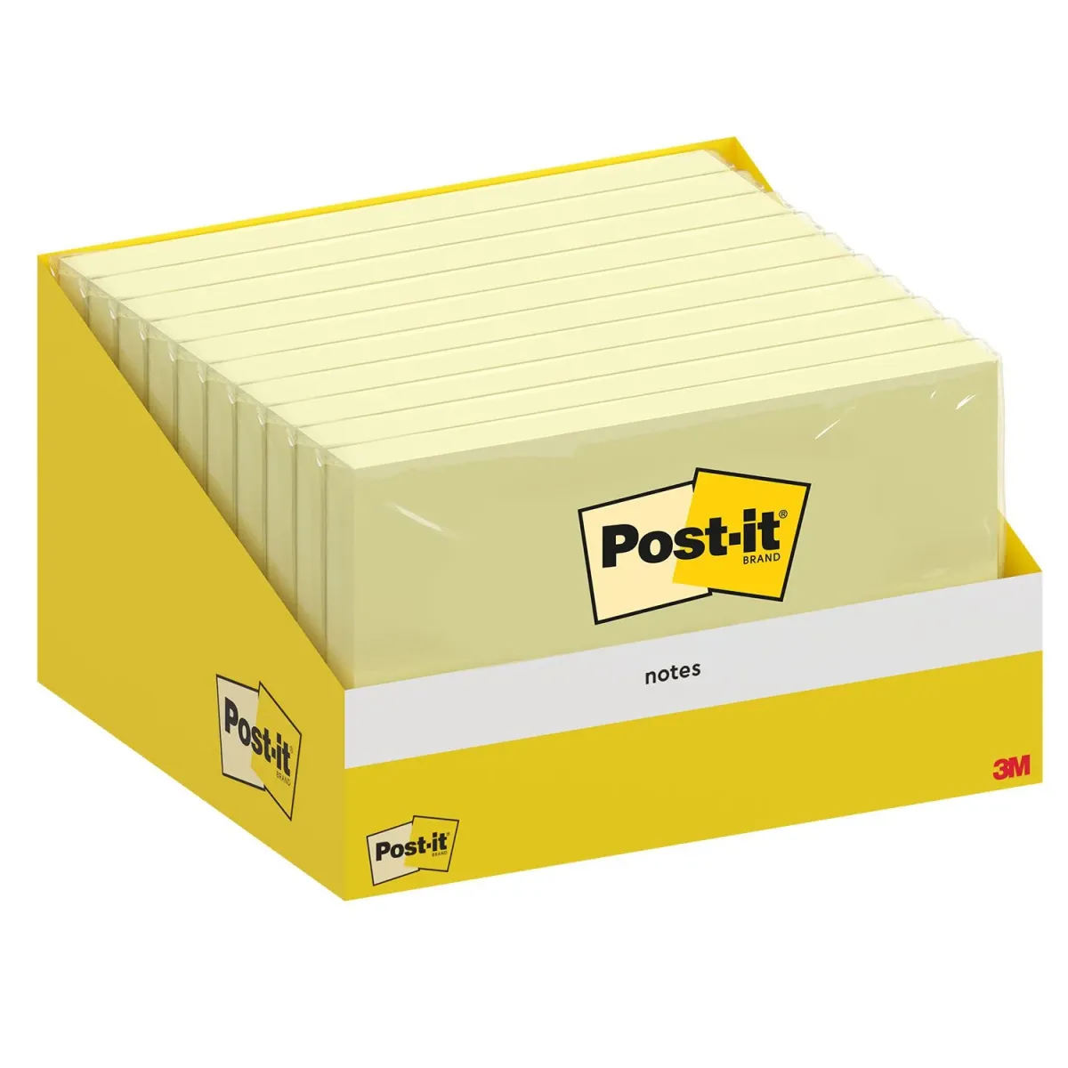 Post-it Αυτοκόλλητα Χαρτάκια 6830-CY-W10 76x127mm 100φύλλα