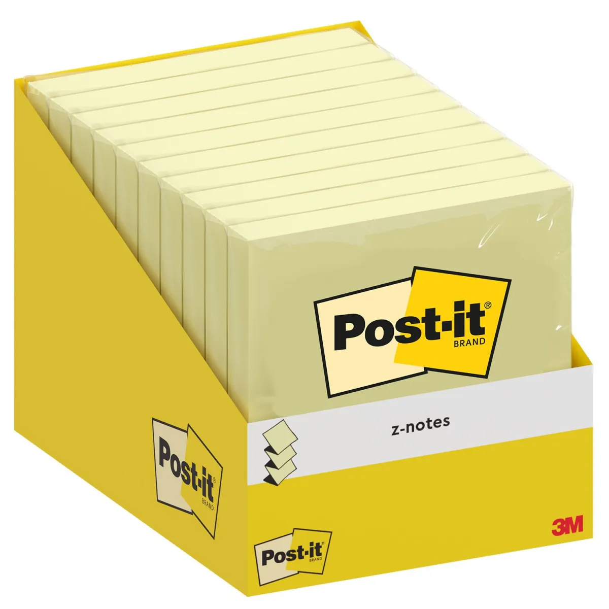 Post-it Αυτοκόλλητα Χαρτάκια Z-Notes R330-CY-W10 76x76mm