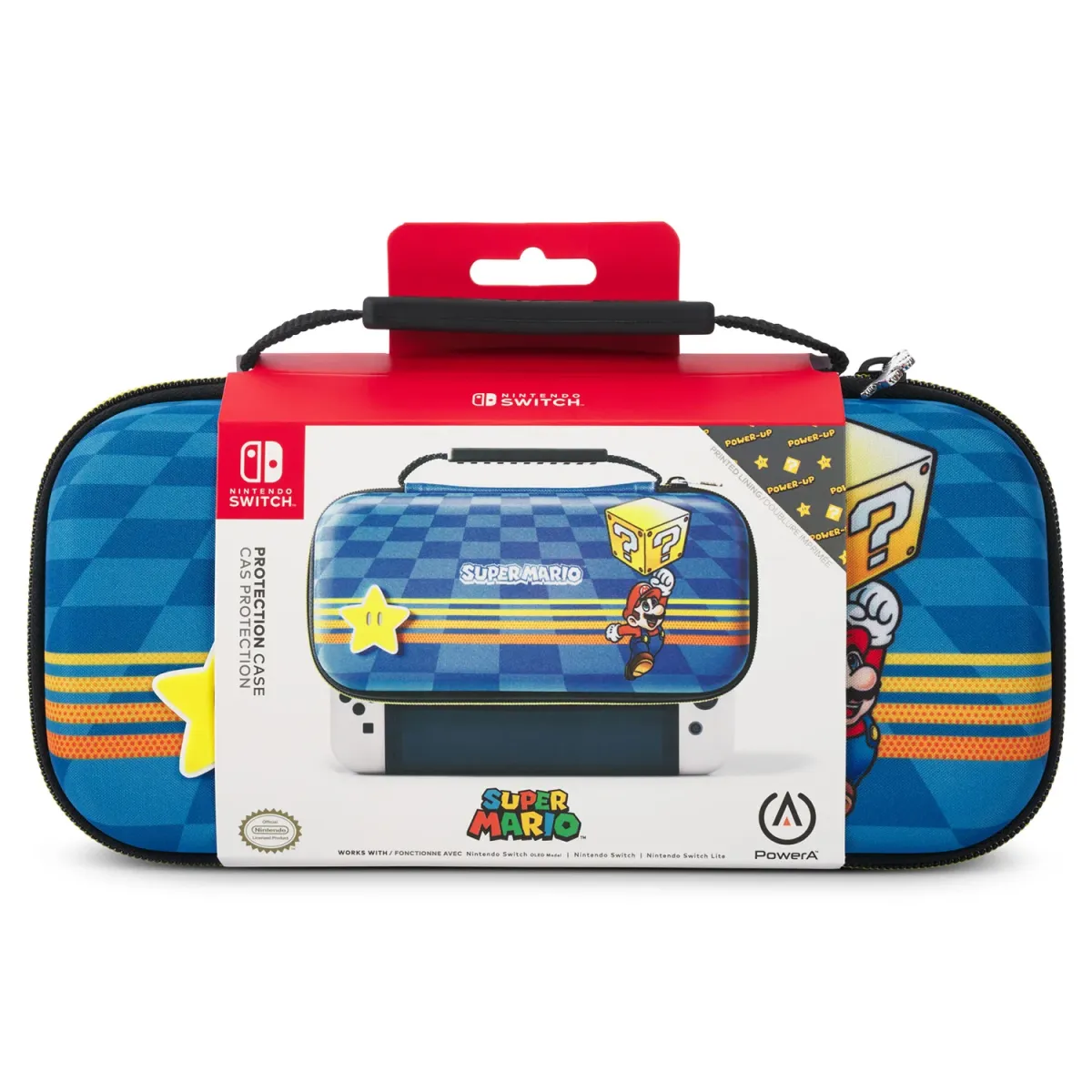 PowerA Protection Case Mystery Block Mario Nintendo Switch