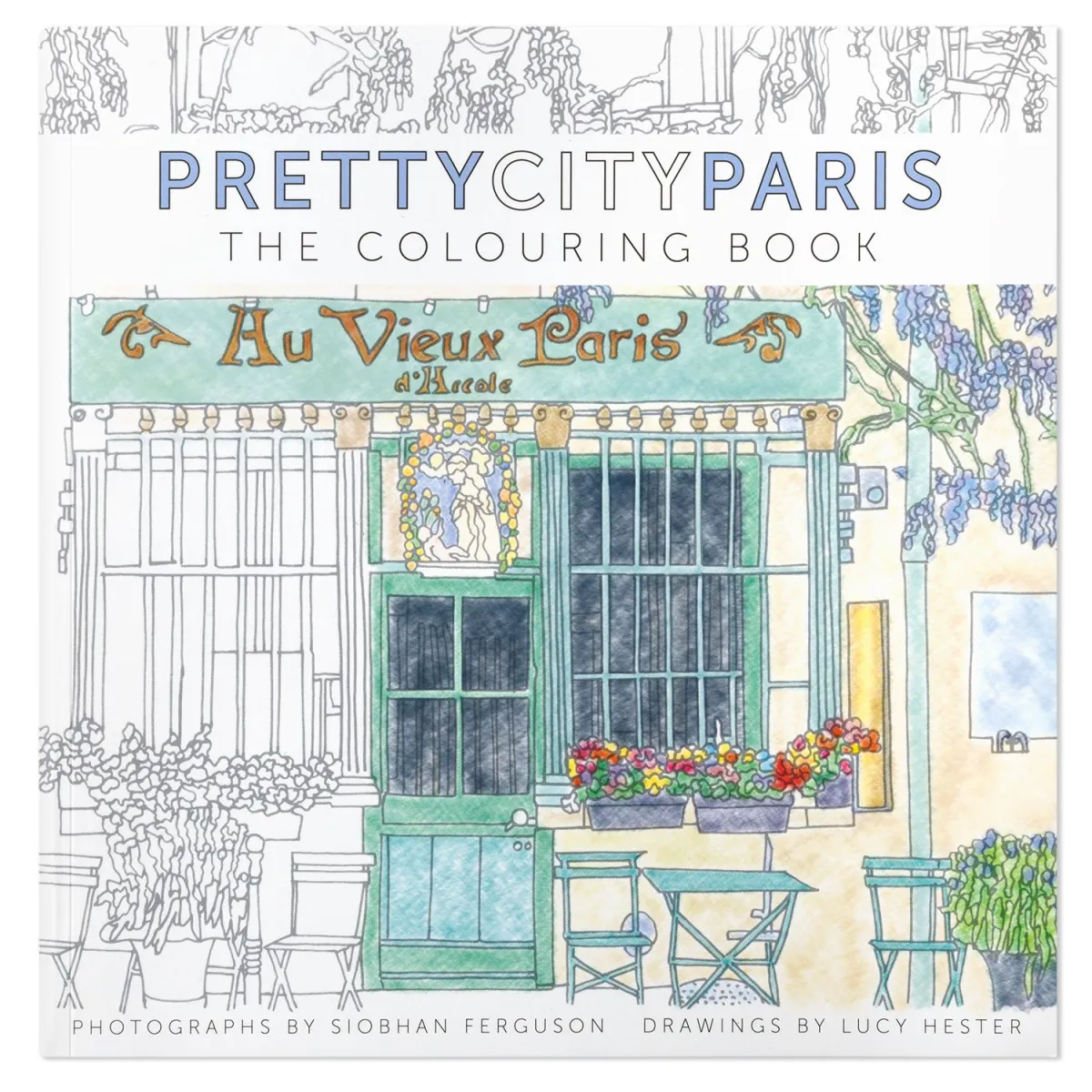 Βιβλίο Ζωγραφικής Pretty City Paris