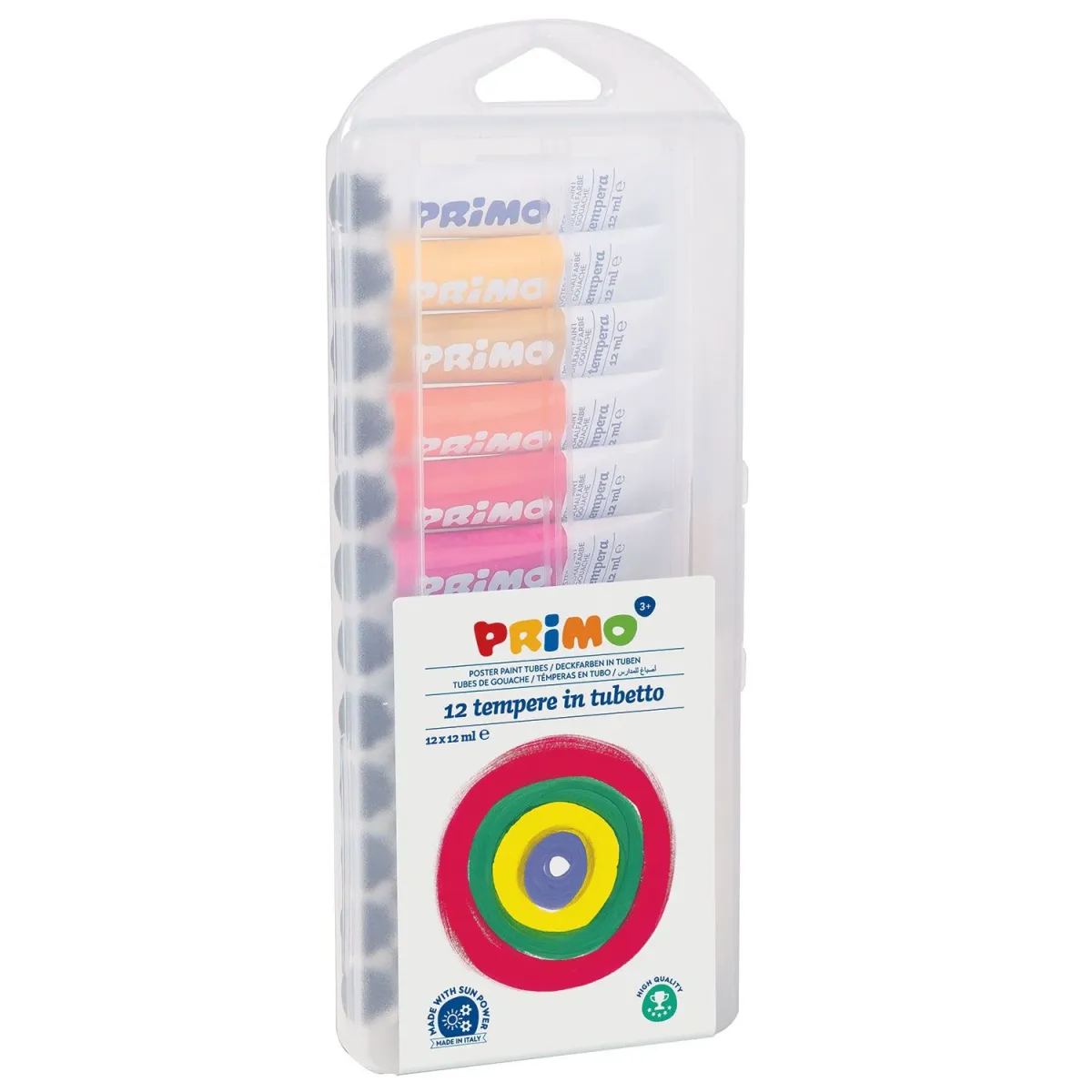 PRIMO CMP Τέμπερες 12 x 12ml + Πινέλο