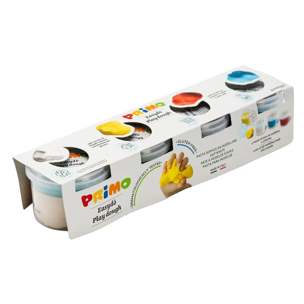 PRIMO CMP Πλαστοζυμαράκια Χωρίς Γλουτένη, 4x100gr & Καλούπι
