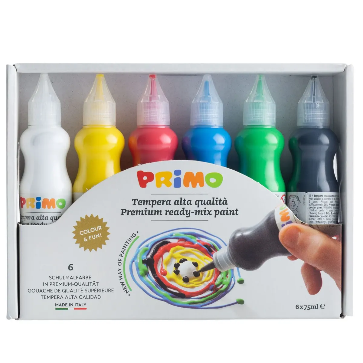 PRIMO CMP Τέμπερες  6 x 75ml