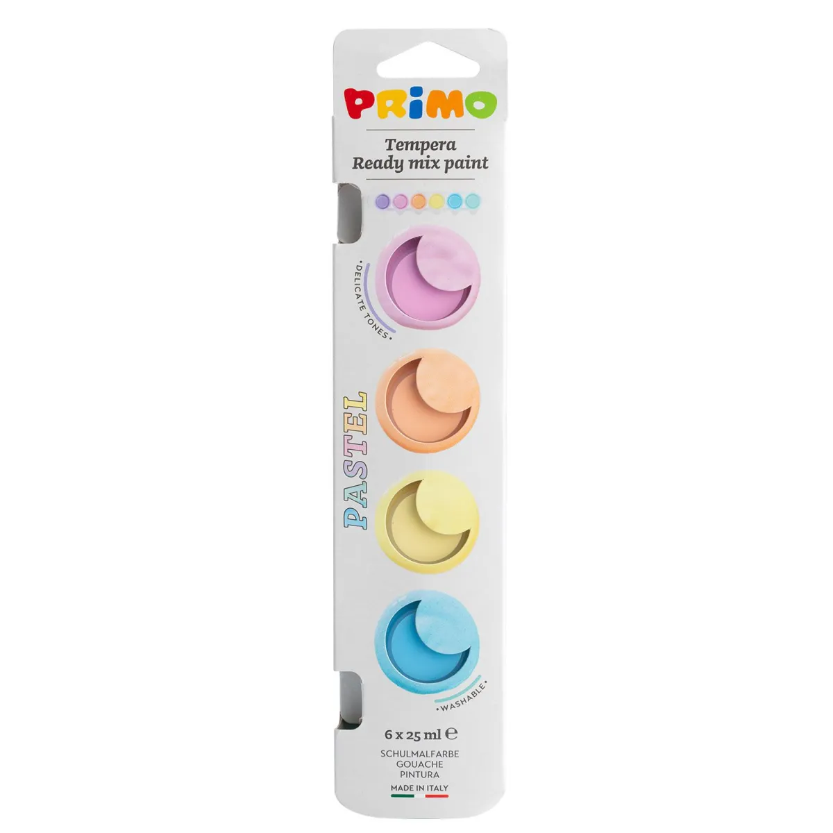 PRIMO CMP Τέμπερες Pastel 25 ml 6τεμ.