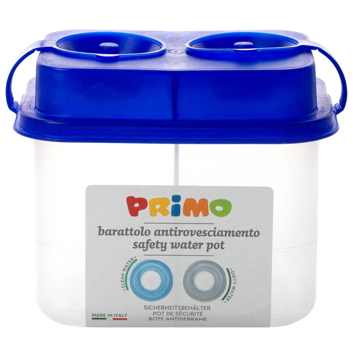 Primo Δοχείο Πινέλων με Ασφάλεια