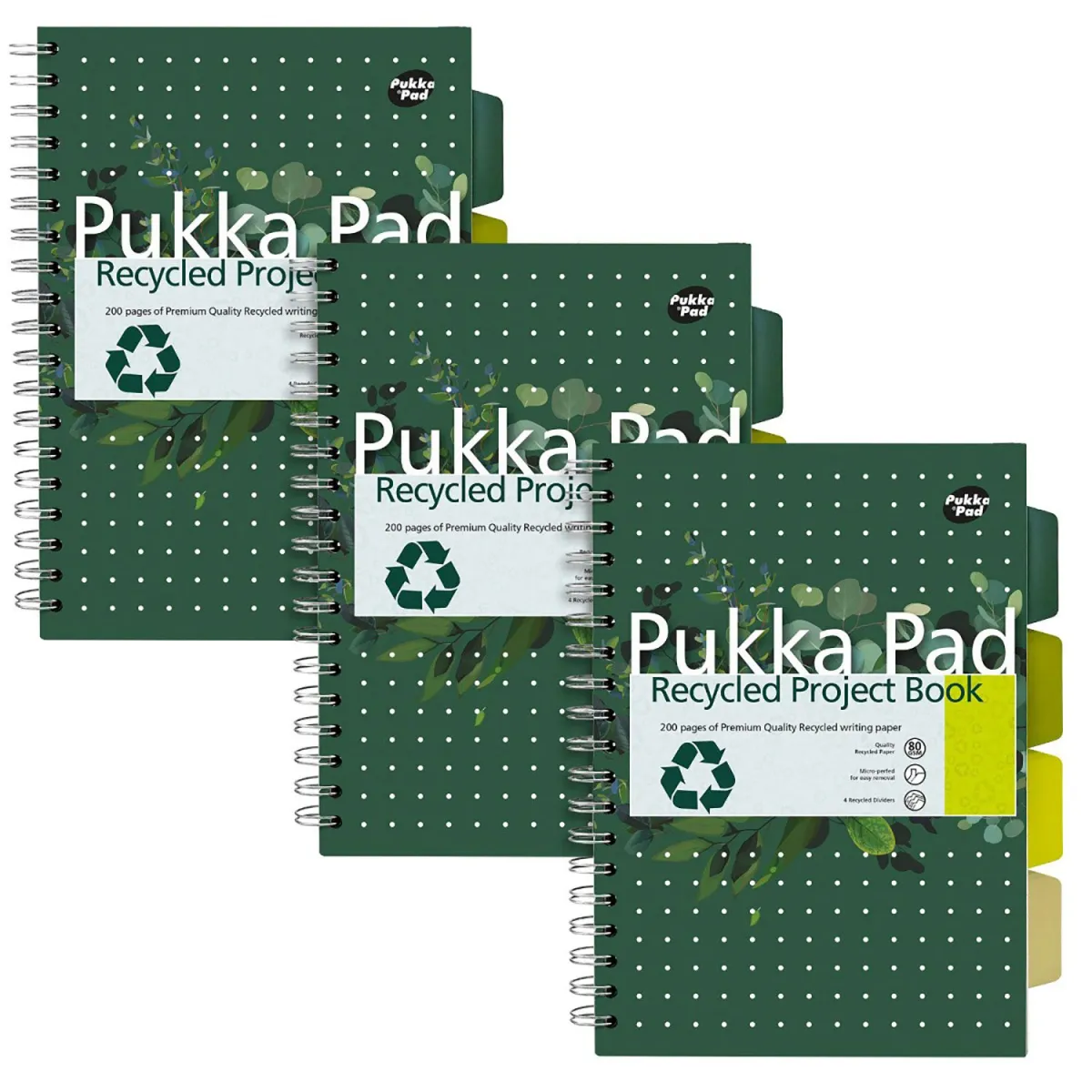 Pukka Τετράδιο Σπιράλ 17x25 4 Θεμάτων 200 Φύλλα