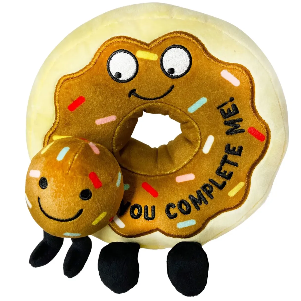 Punchkins Plush Donut Λούτρινο – "You Complete Me"