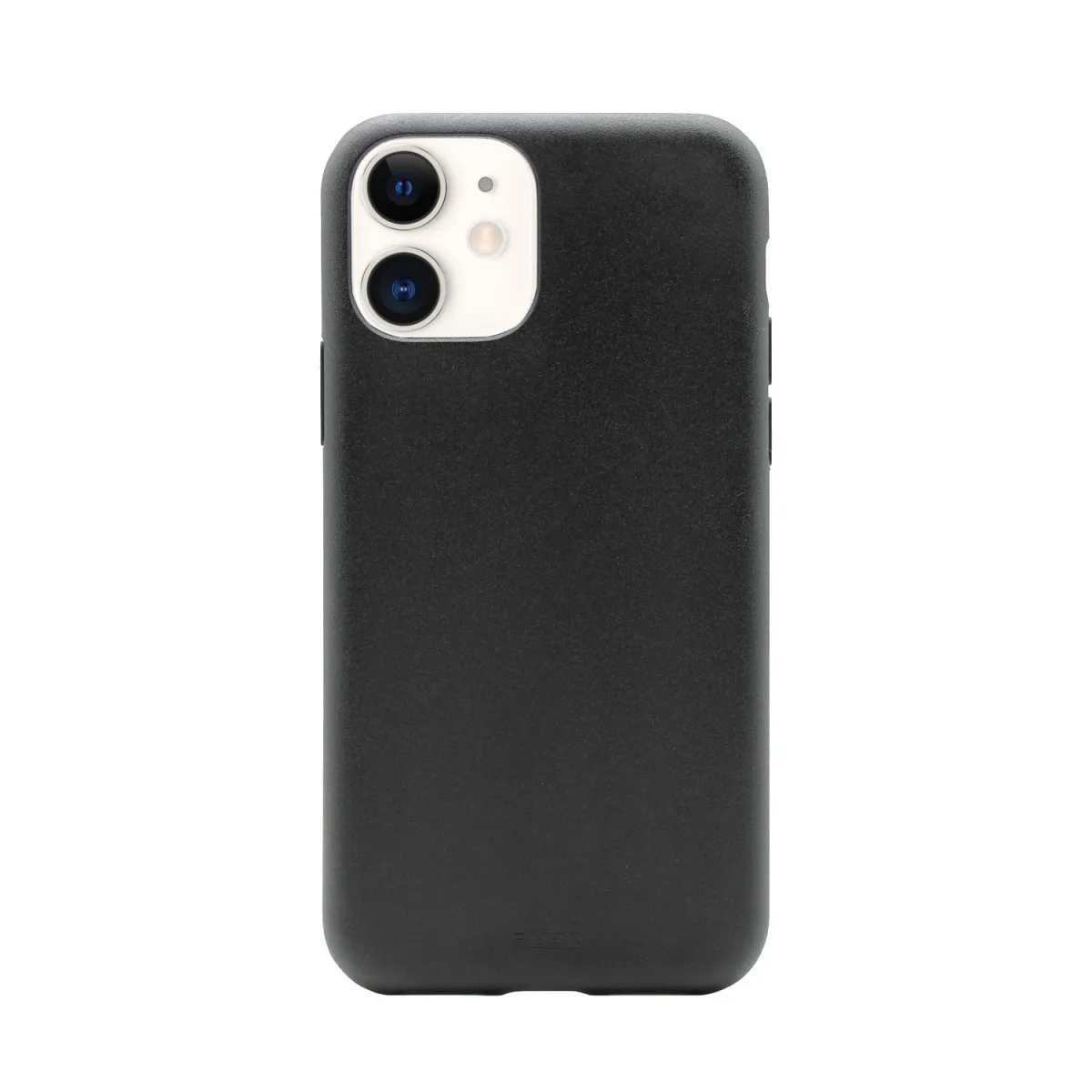 Puro Θήκη Back Cover για iPhone 12 Mini Βιοδιασπώμενη Μαύρη