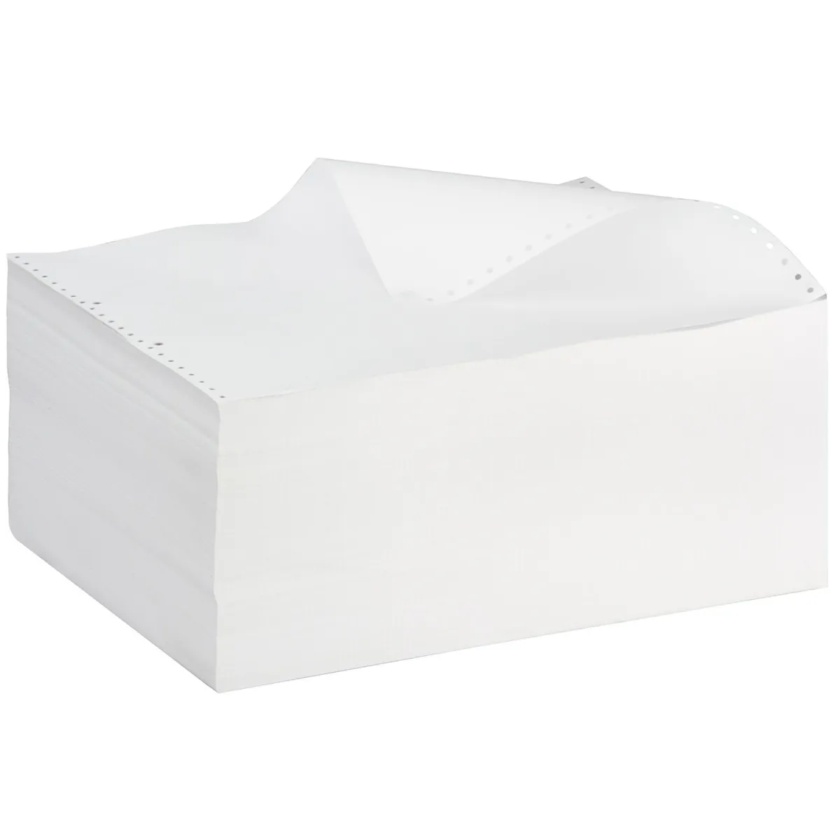 Q-Connect Χαρτί Μηχανογραφικό 11 x 15'' Μονό Λευκό