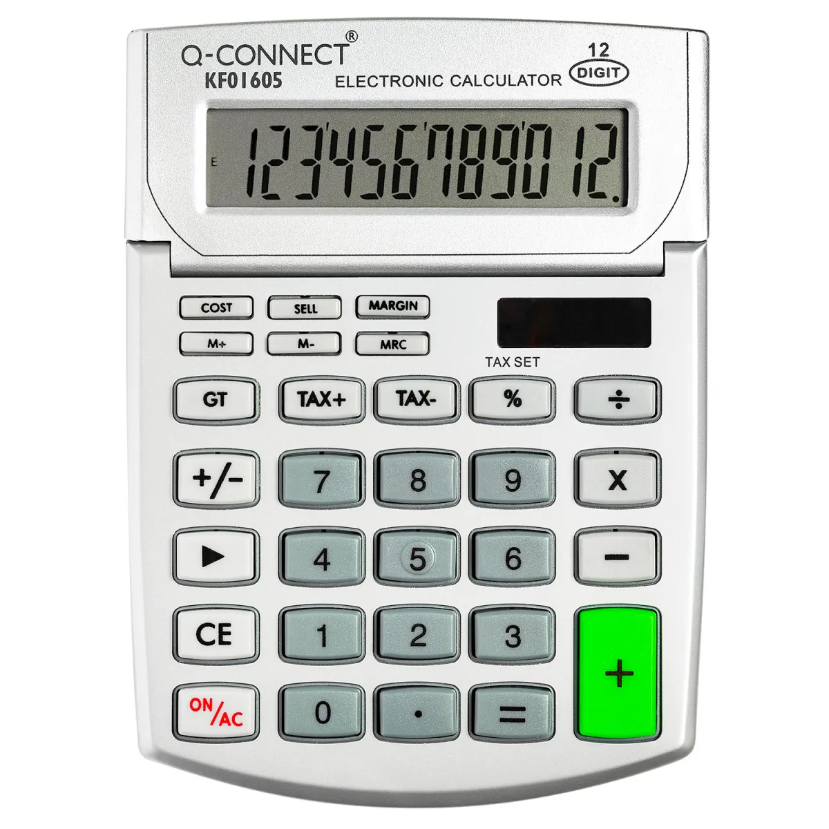 Q-Connect Αριθμομηχανή 12 Ψηφίων KF01605