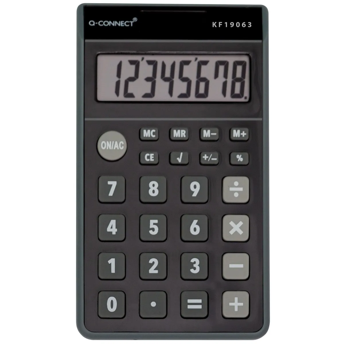 Q-Connect Αριθμομηχανή Τσέπης 12 Ψηφίων KF19063