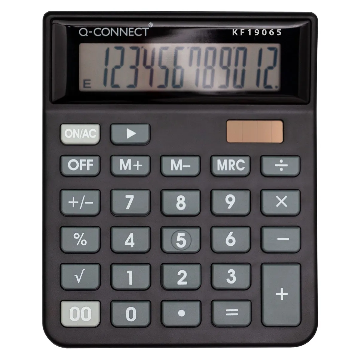 Q-Connect Αριθμομηχανή 12 Ψηφίων KF19065
