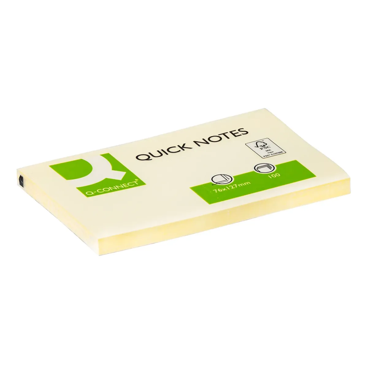 Q-Connect Αυτοκόλλητα Χαρτάκια 127x76mm 100φύλλα