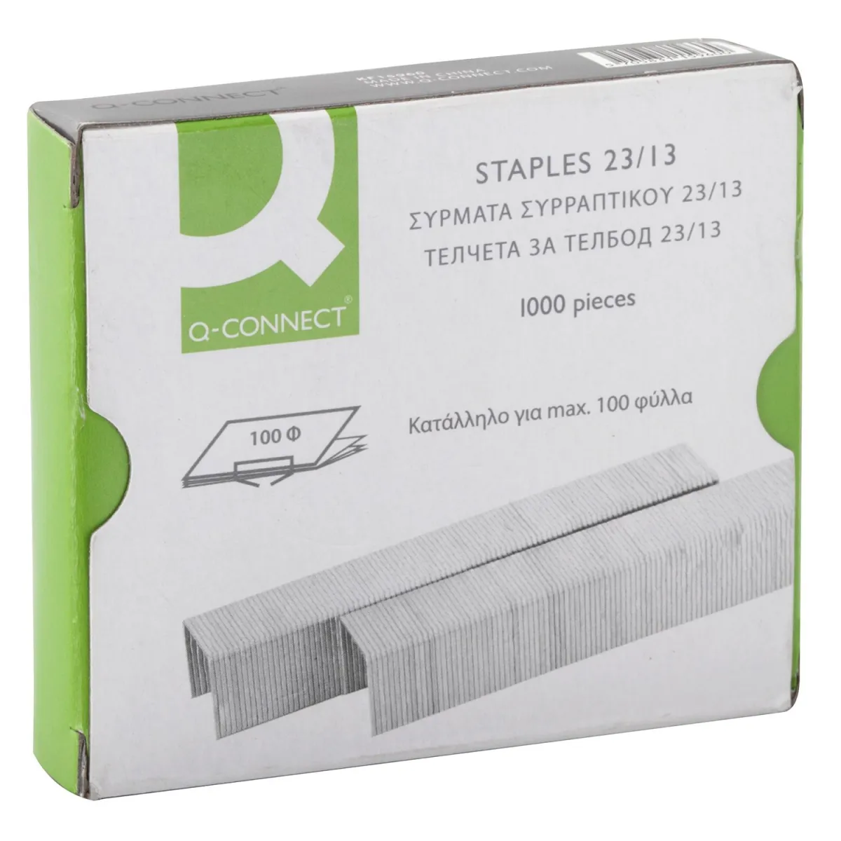 Q-Connect Σύρματα Συρραπτικού 23/13 mm