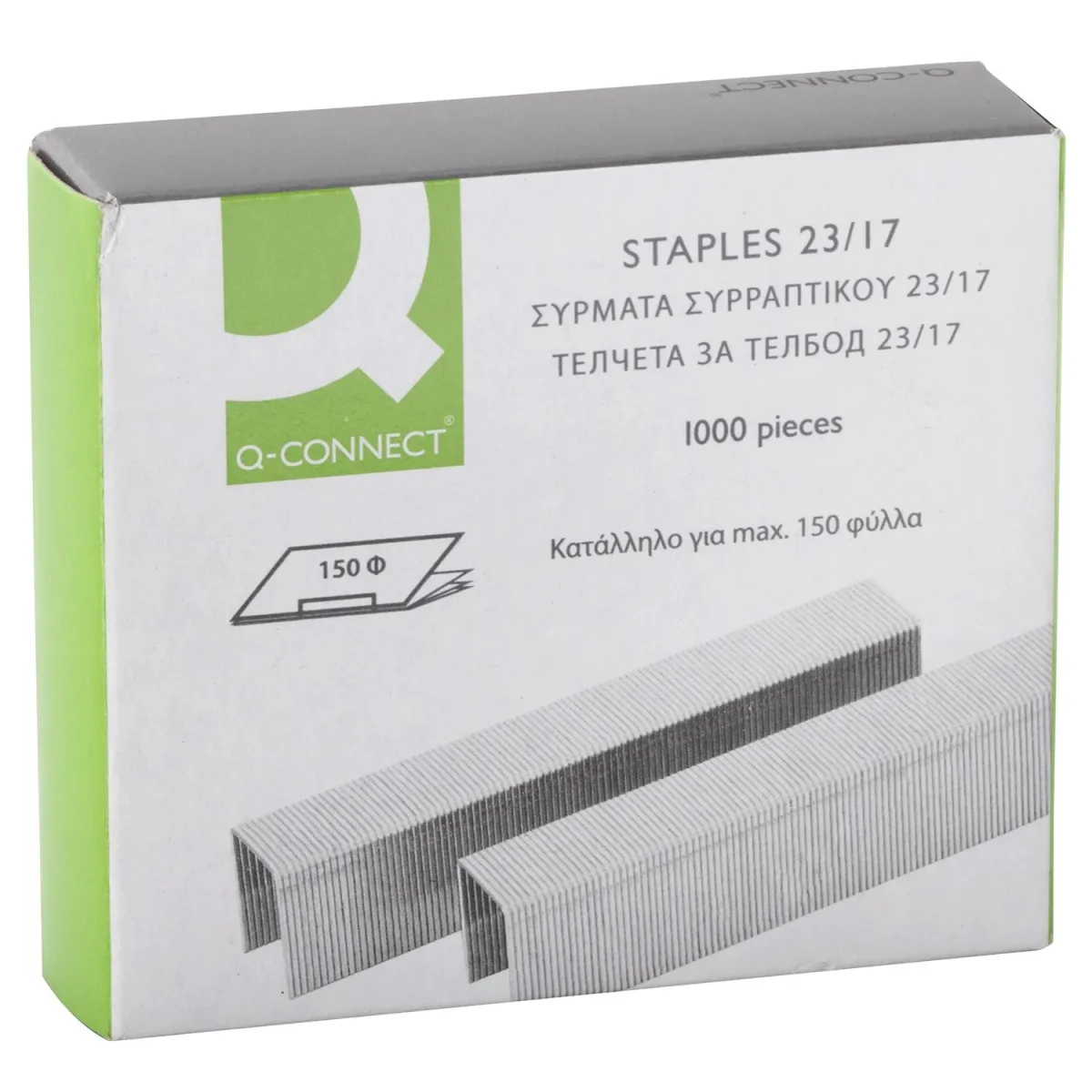 Q-Connect Σύρματα Συρραπτικού 23/17 mm