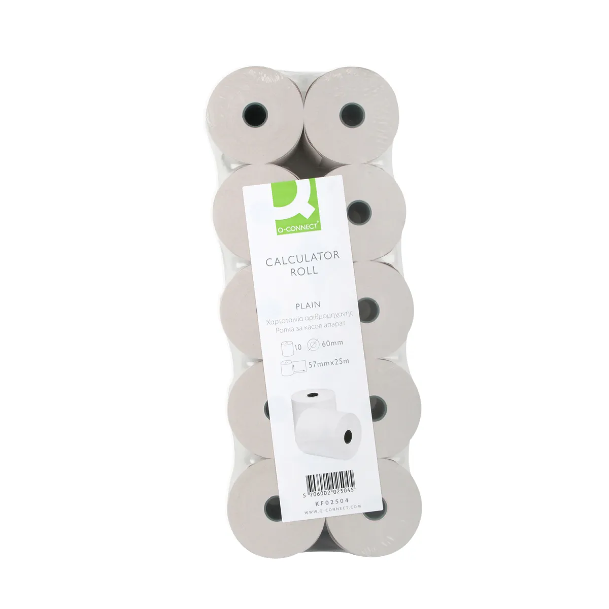 Q-Connect Χαρτοταινία Απλή 57 mm x 25 m