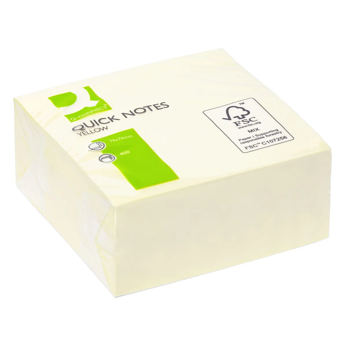 Q-Connect Αυτοκόλλητα Χαρτάκια 76X76mm