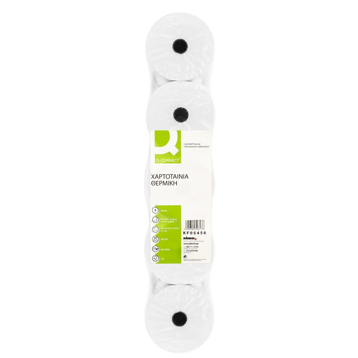 Q-Connect Χαρτοταινία Θερμική 79 mm x 68 m