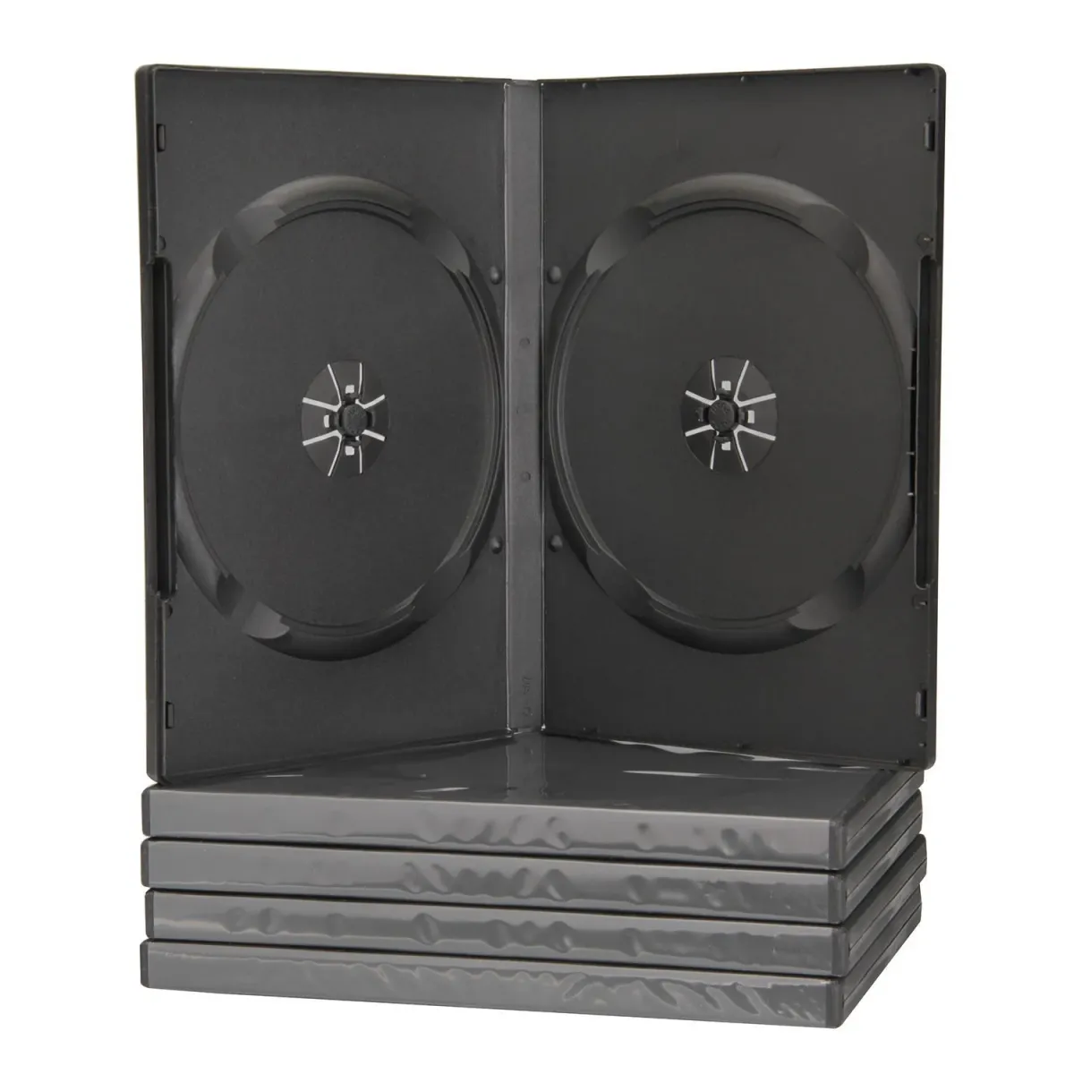 Q-Connect Θήκη CD/DVD Ανταλλακτική 5 τεμ. Μαύρη