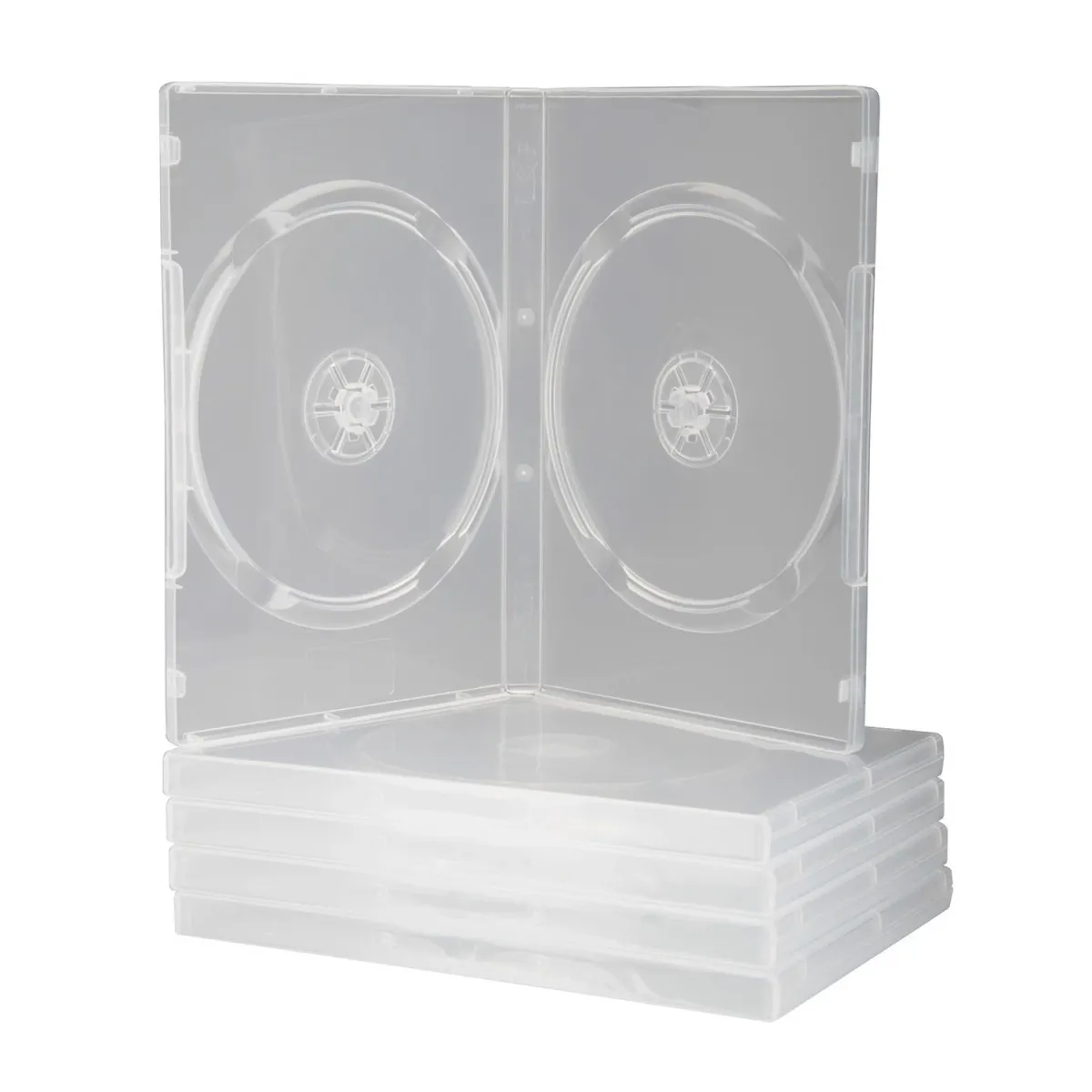 Q-Connect Θήκη CD/DVD Ανταλλακτική 5 τεμ. Διαφανής