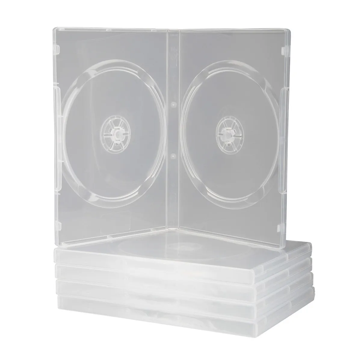 Q-Connect Θήκη CD/DVD Ανταλλακτική 5 τεμ. Διαφανής