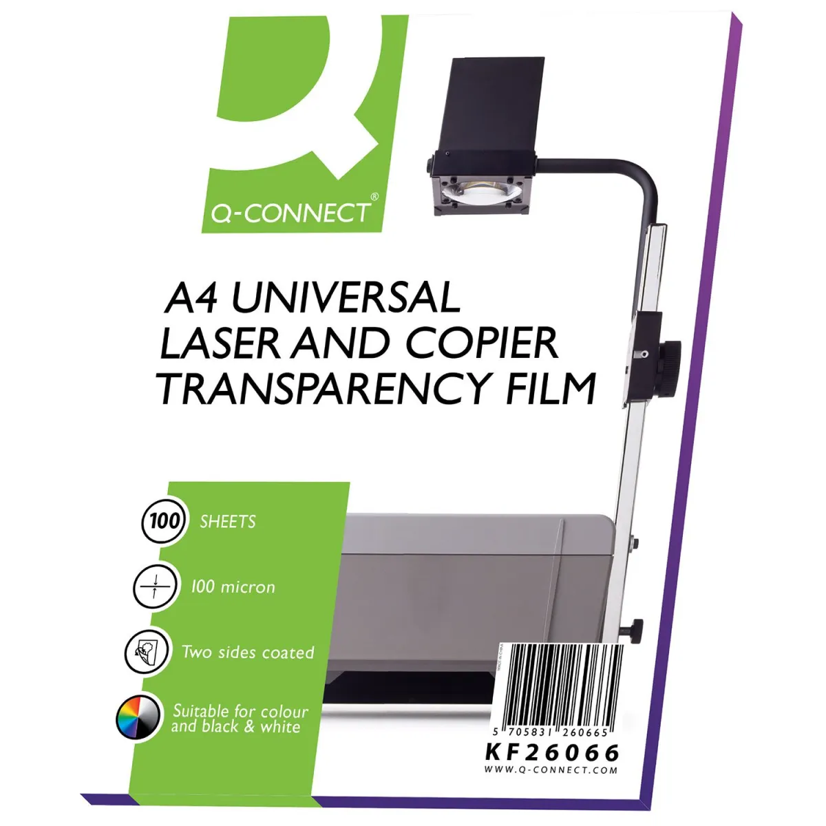 Q-Connect Διαφάνειες  Laser μηχανημάτων Α4
