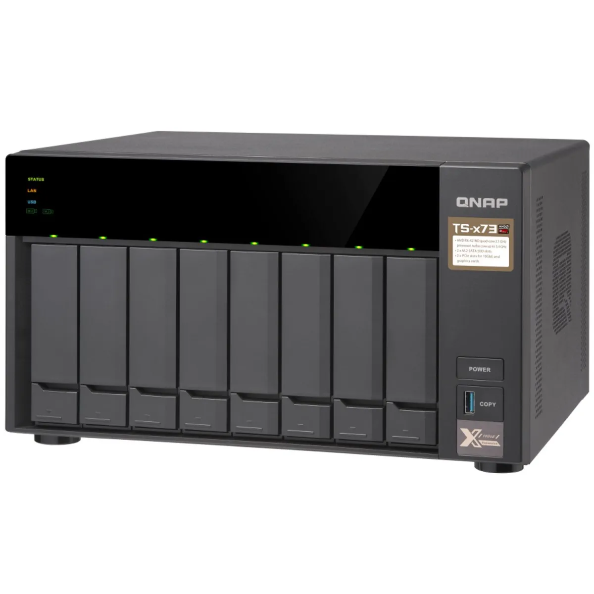 Qnap TS-873A-8G (8-Bay NAS)