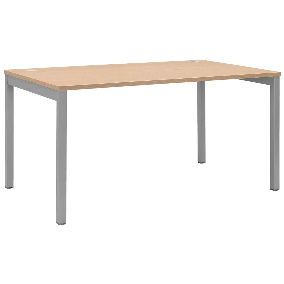 Quadrifoglio Γραφείο Column Oak (Γκρι σκελετός) 160x80cm