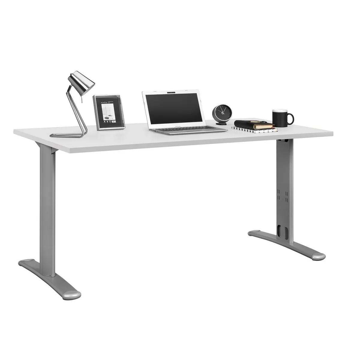 Quadrifoglio Γραφείο Exe Grey (Γκρι Σκελετός) 140x80 cm