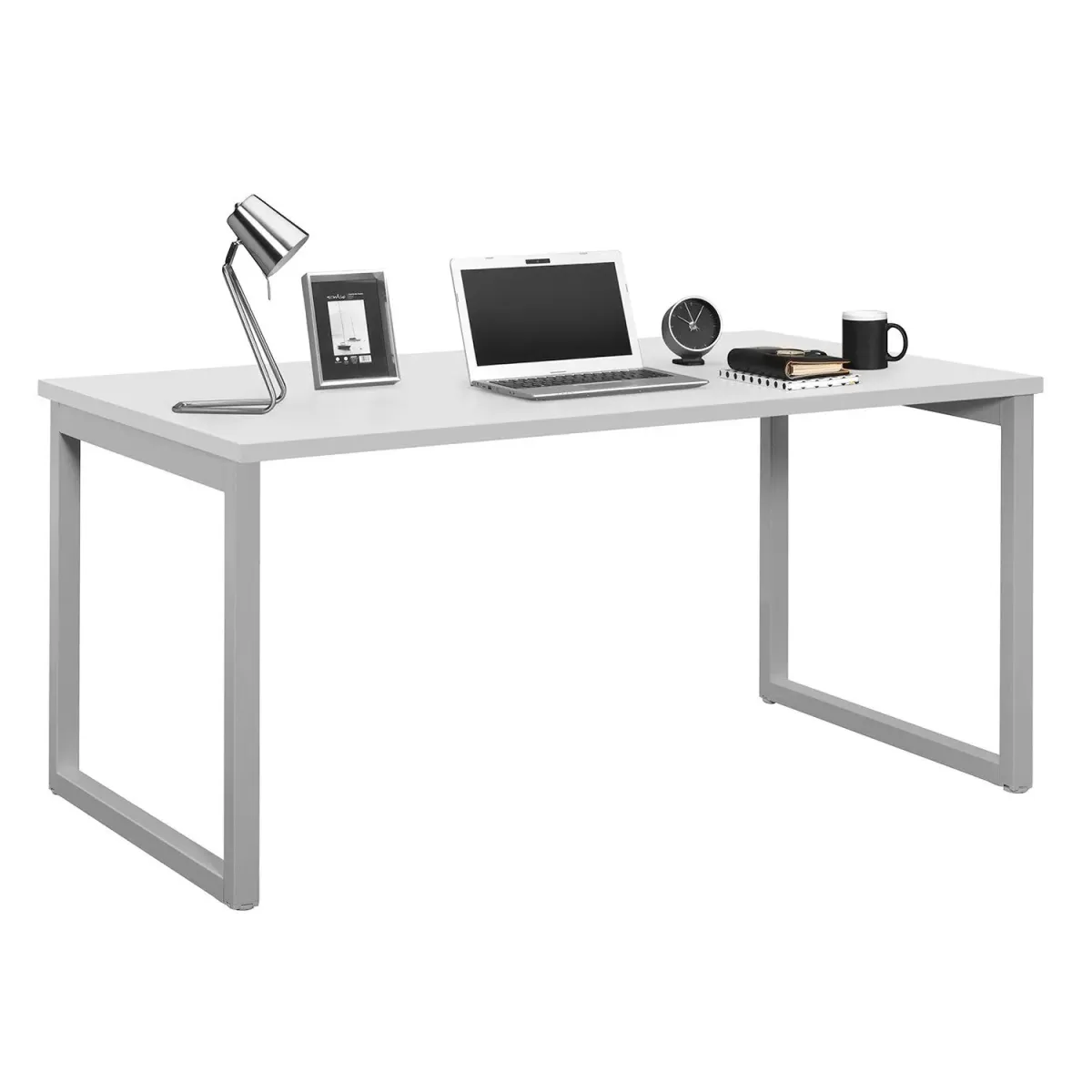 Quadrifoglio Γραφείο Industrial Grey (Γκρι Σκελετός) 140x80 cm