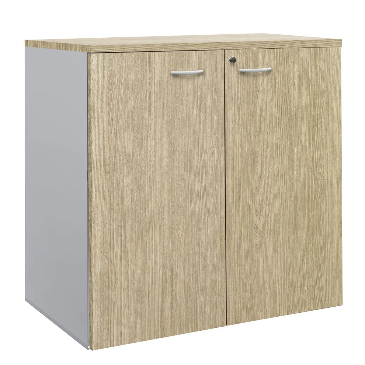 Quadrifoglio  Ερμάριο Oak 90x81cm ( Γκρι Σκελετός )