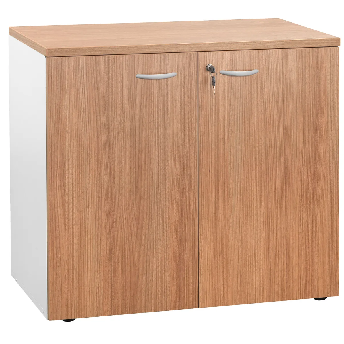 Quadrifoglio Ερμάριο Walnut 90x81.6cm ( Λευκός Σκελετός )
