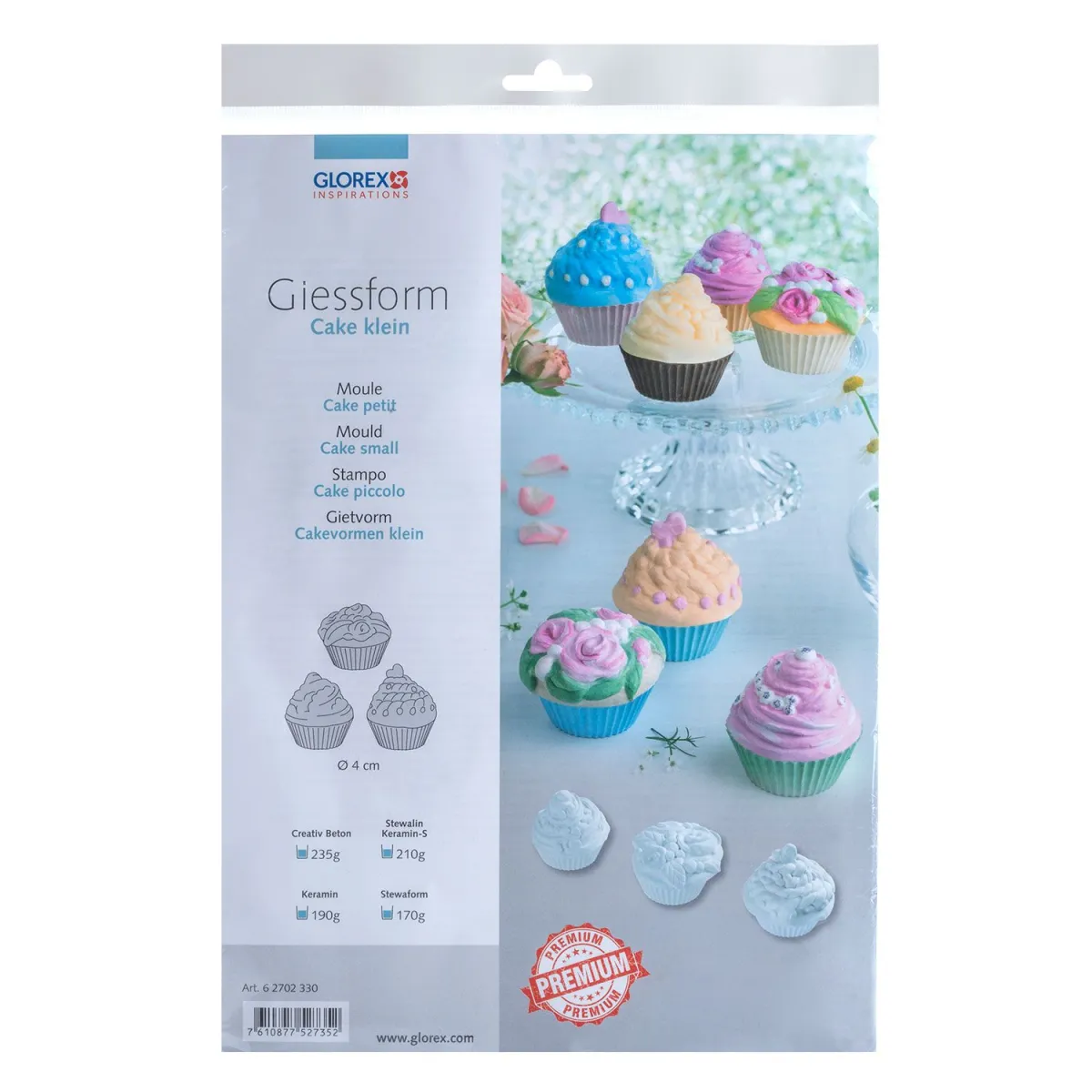 Καλούπι "Cakes" 6τεμ.
