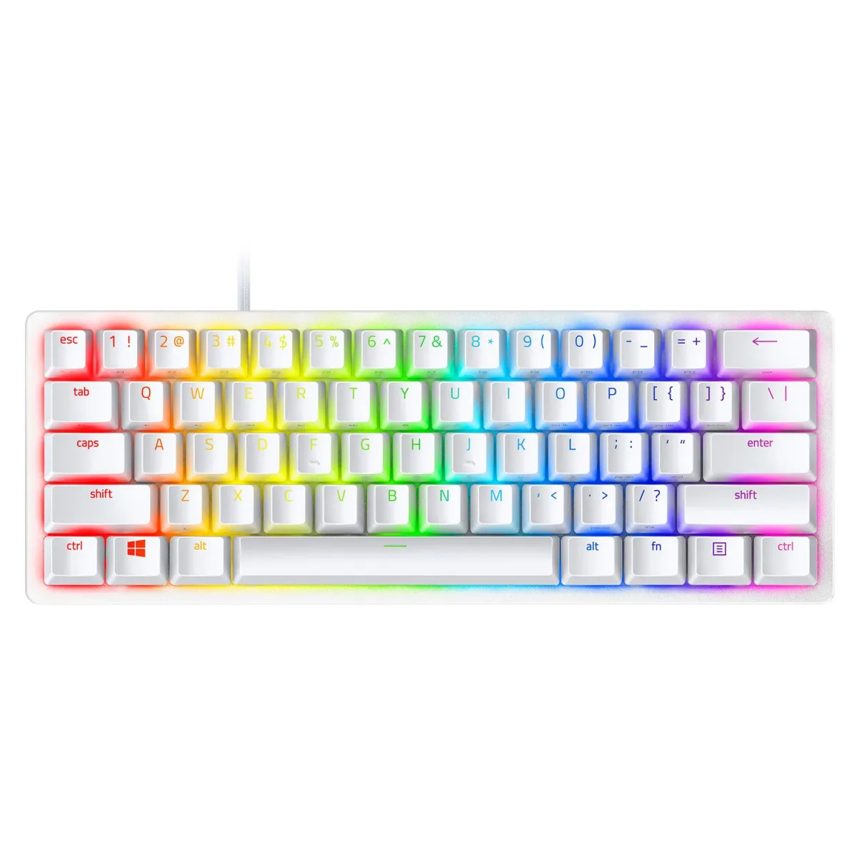 Razer Πληκτρολόγιο Huntsman Mini Mercury Linear Optical