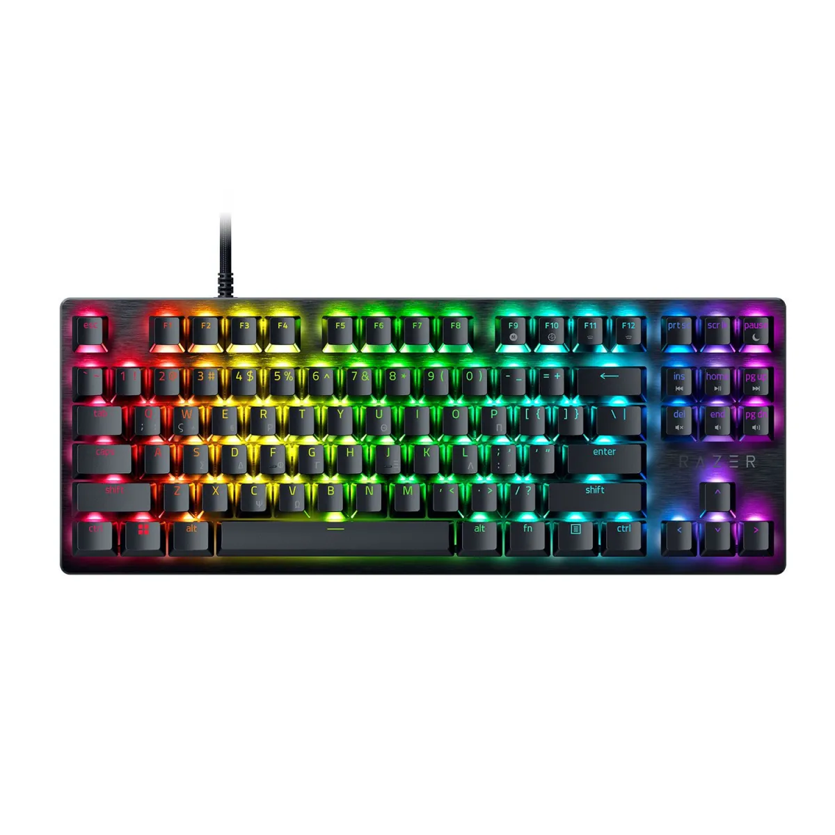 Razer Πληκτρολόγιο Huntsman V3 X TKL RGB Clicky Purple