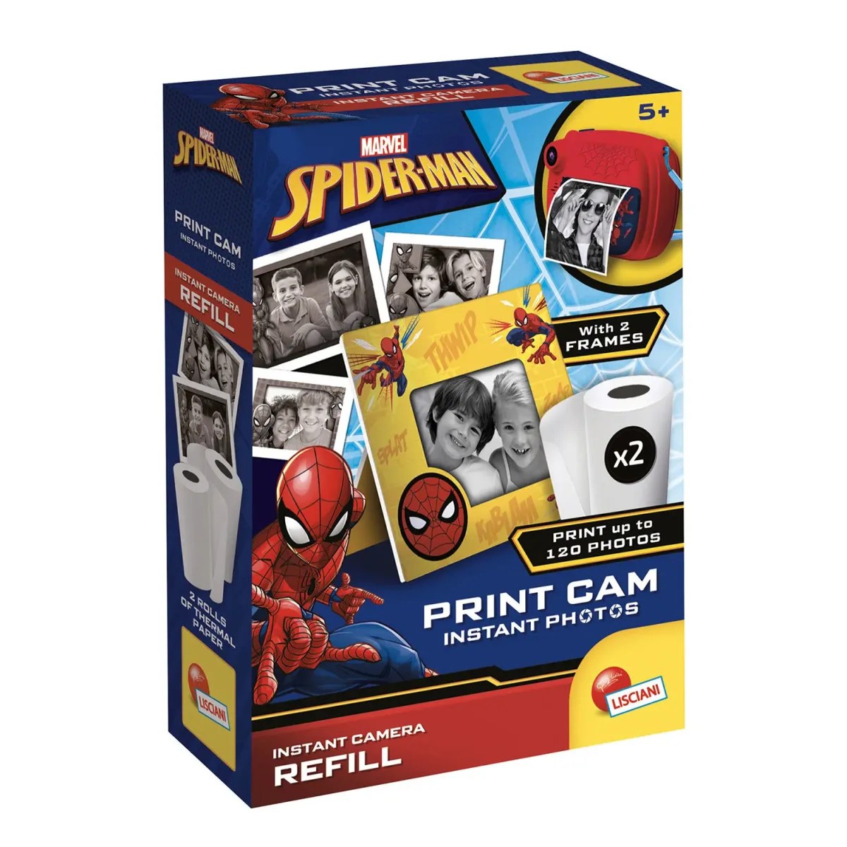 Real Fun Spiderman Print Cam Ανταλλακτικό Refill