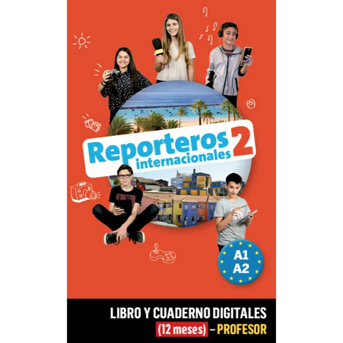 Reporteros Internacionales 2 Libro Del Alumno +Cd