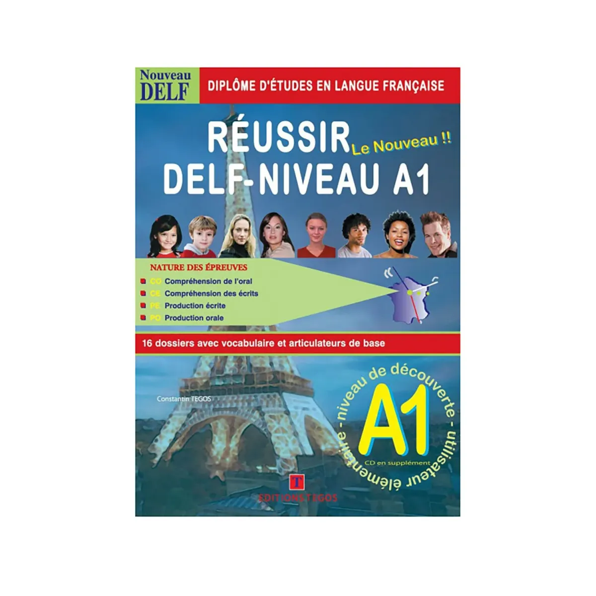 Τέγος Κων/νος Reussir Delf A1 Pack (+Corriges) (+Cd)