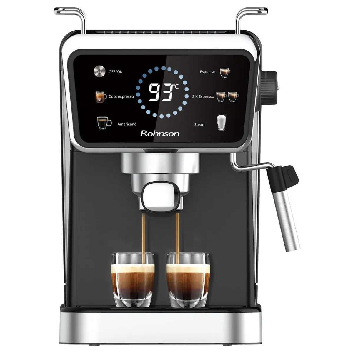 Rohnson Καφετιέρα Espresso Χειροκίνητη Hot&Cold R-98015