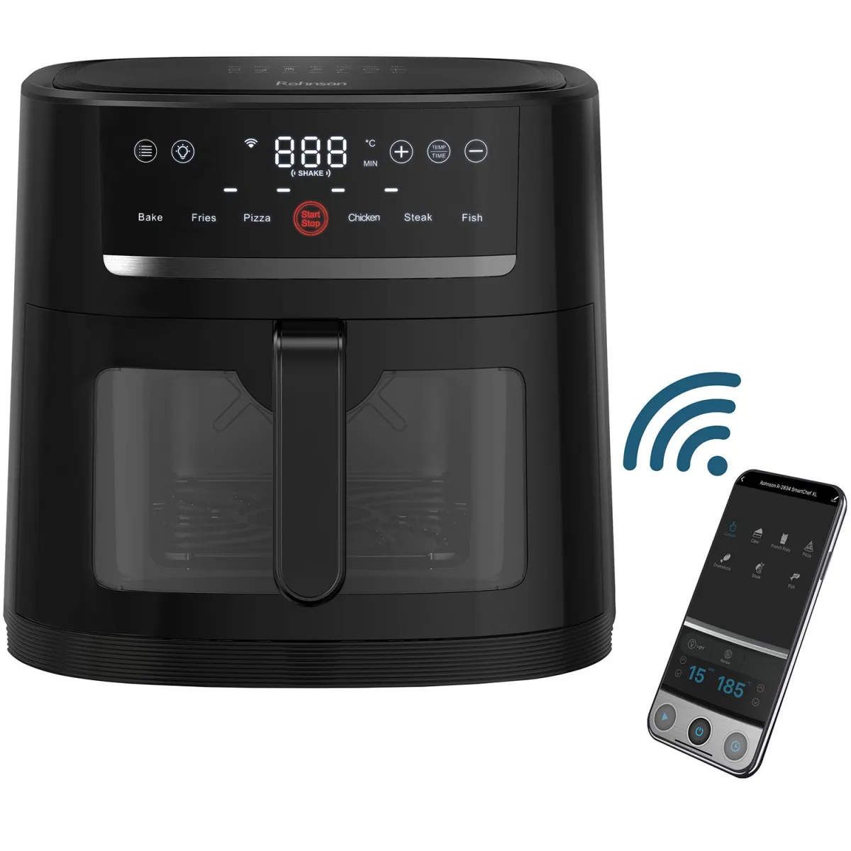 Rohnson Φριτέζα Αέρος WiFi R-2834