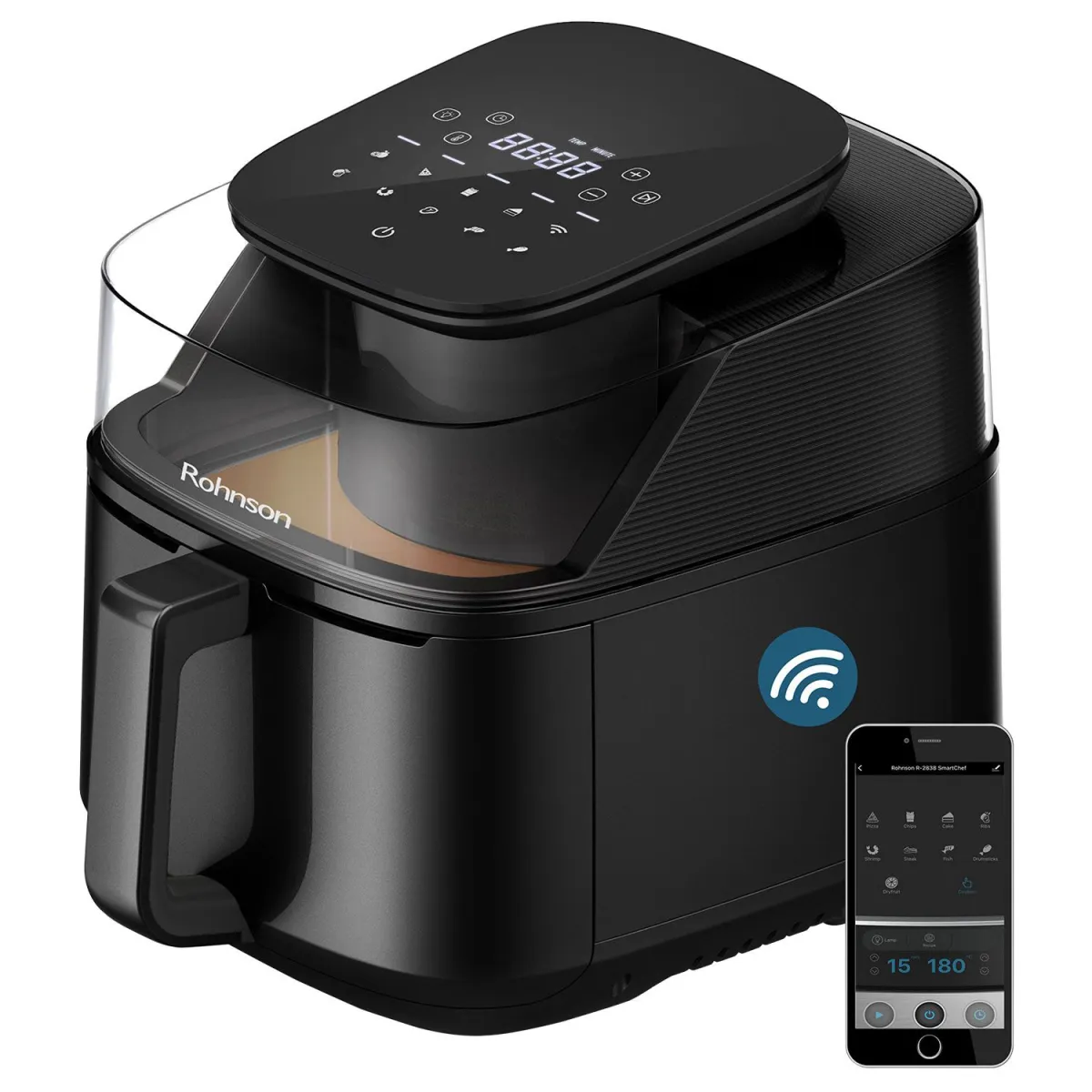 Rohnson Φριτέζα Αέρος WiFi R-2838