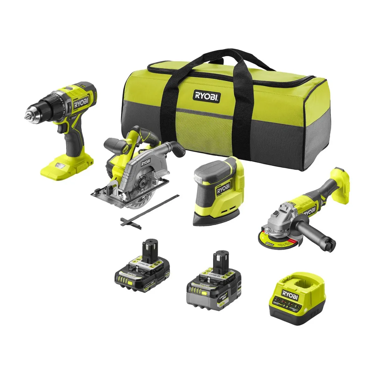 Ryobi 18V One 4-pieces Kit