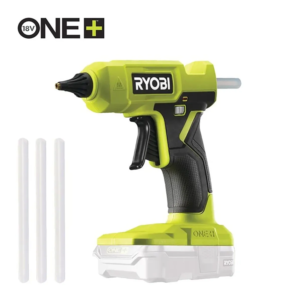 Ryobi One+ Πιστόλι Θερμοκολ. 18V Solo